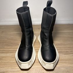 Rick Owen's DRKSHDW Beatle Abstract Boots - Size 8 Women’s - Black