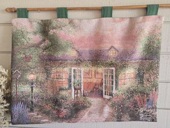 Thomas Kinkade tapestry...30×20