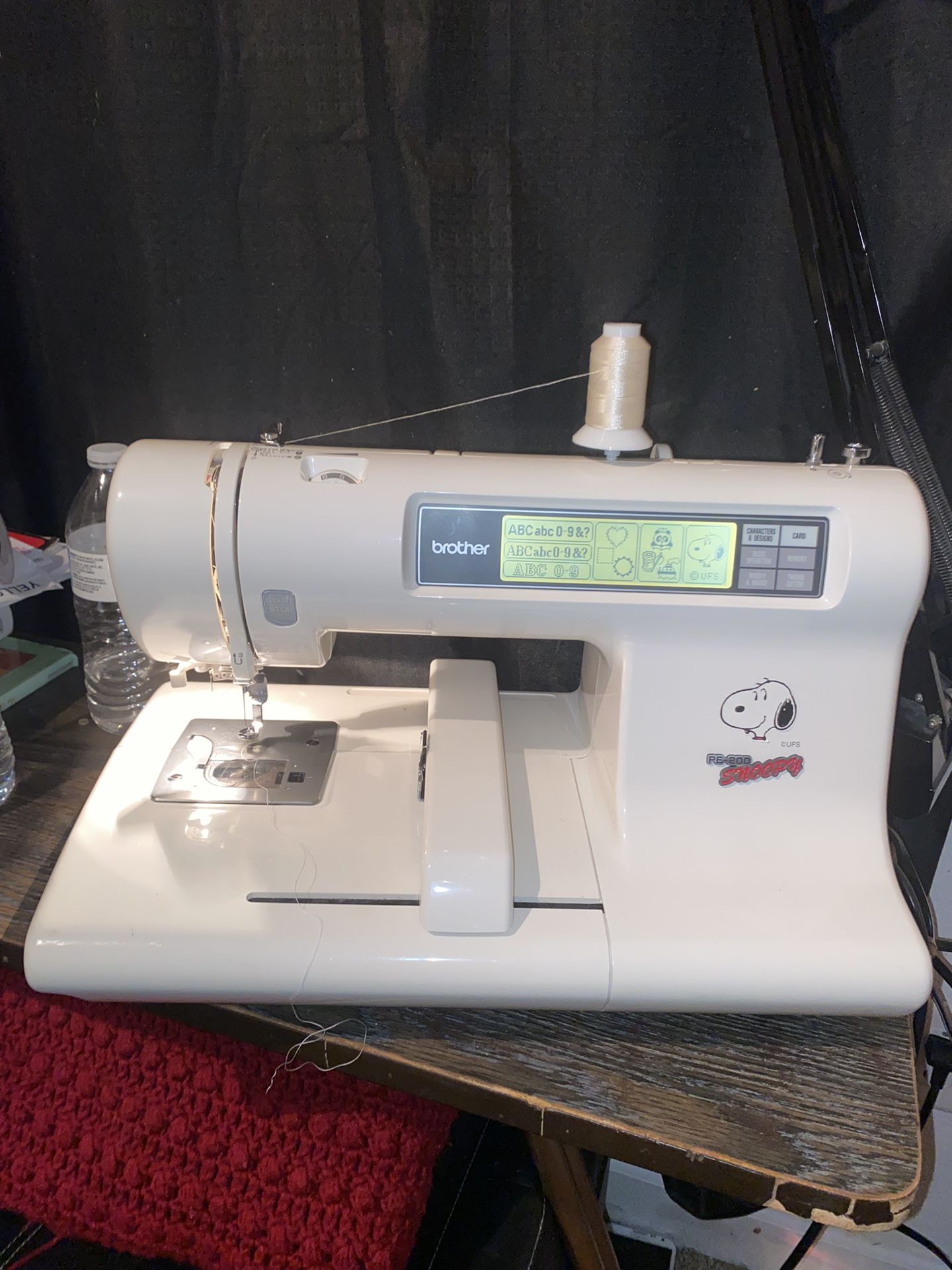 Brother pe-200 SNOOPY Embroidery Machine