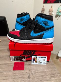 Size 10W / 8.5 Mens - Air Jordan 1 High OG UNC To Chicago
