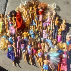 Almost All Barbie Dolls From Estate Sale