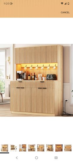 Brand New in box modern console buffet pantry!!!