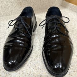 Men’s Patent Leather Tuxedo Shoes 