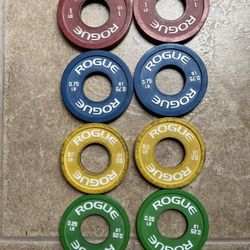 Rogue Fractional Olympic Change Plate Set .25lb-1lb