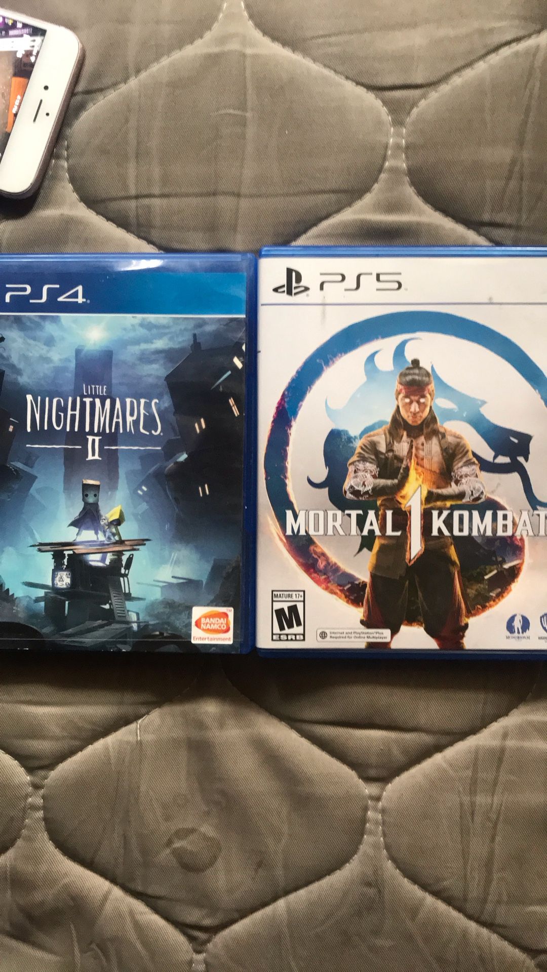 Mortal Combat 1 And Little Nightmares 2