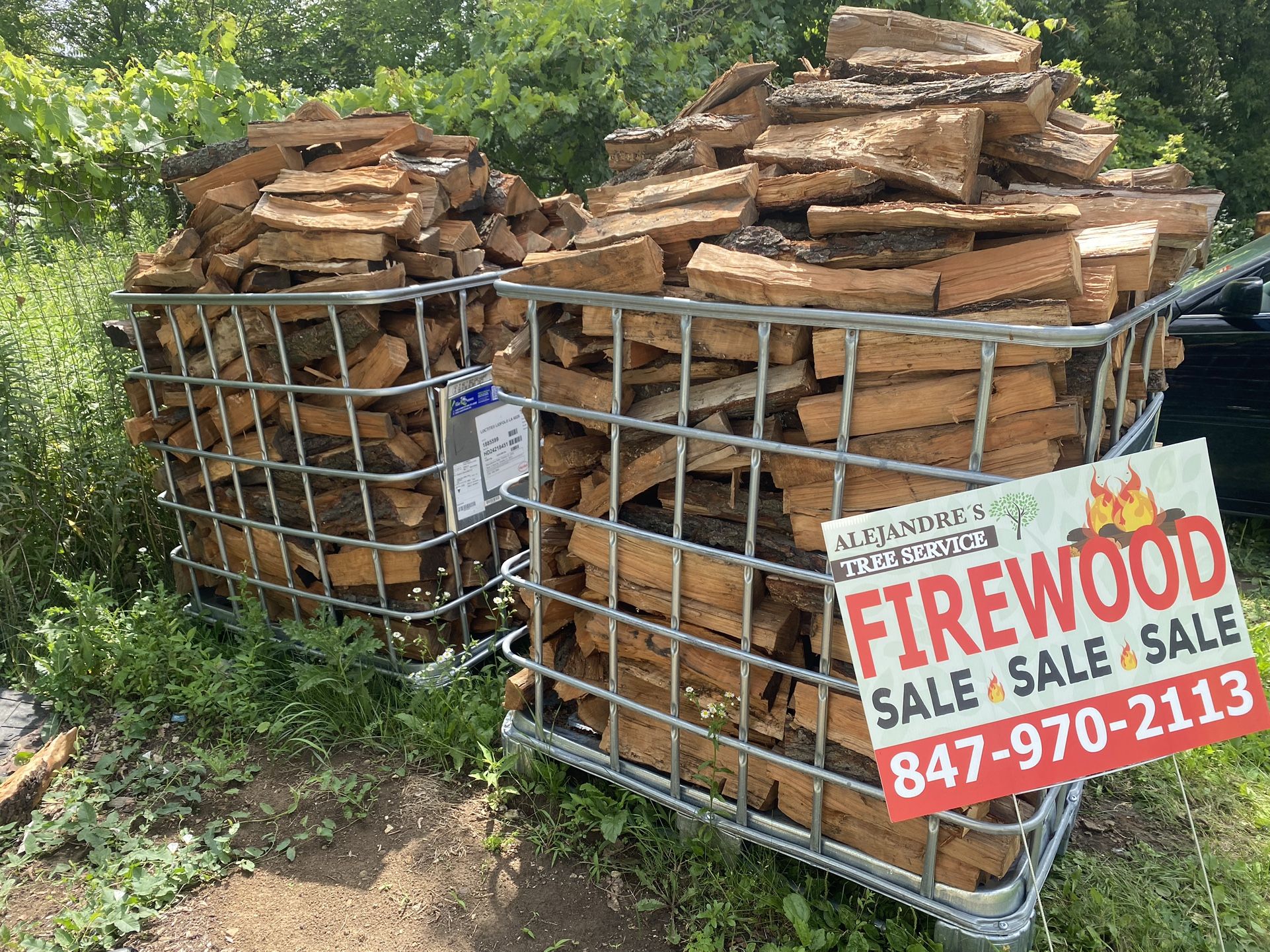 1 Face  Cord Of Cherry Firewood 