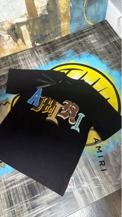 Amiri  black Graphic T-Shirt