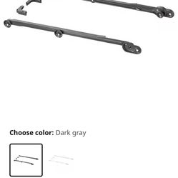  IKEA KOMPLEMENT Pull Out Rail Pair For Baskets 22 7/8'' 102.632.32