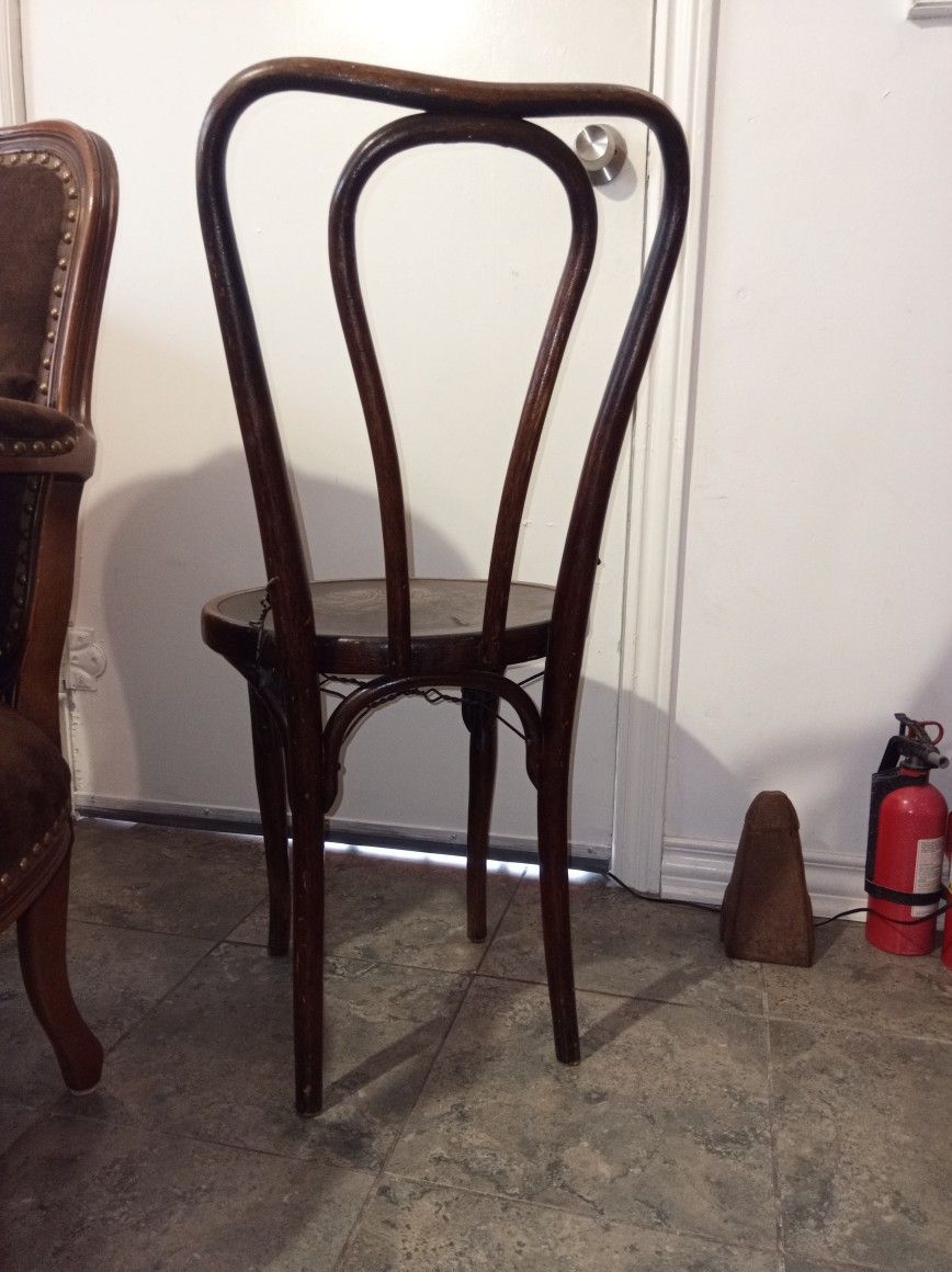 Bent Wood Chair Accent 