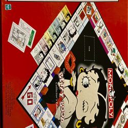 Betty Boop Vintage Monopoly Game, Excellent Condition All Parts And Pieces