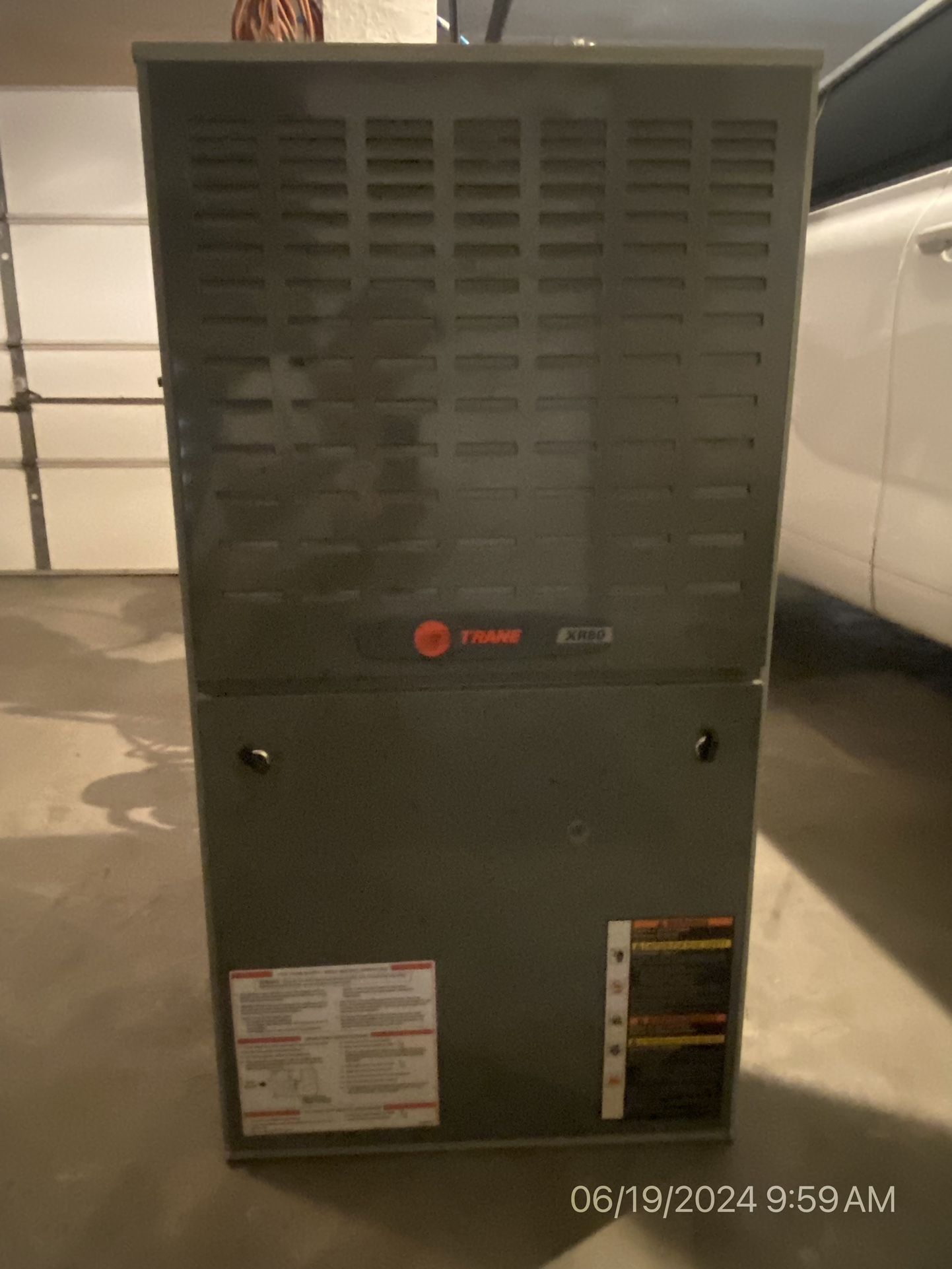 Trane XR80 Furnace.