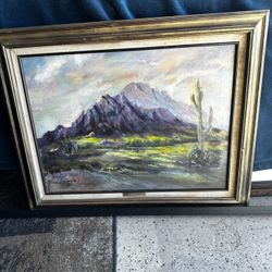 Camelback Mountain Framed Painting