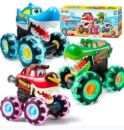 Joyin GlowRover Monster Trucks 3-Pack