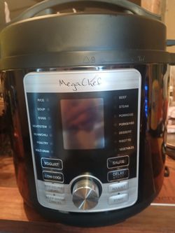 NEW UNBOXED NEVER USED Mega CHEF Multiuse PREASURE Cooker N Canner