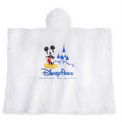 Set Of 3 Adult Disney Parks Rain Ponchos One Size 
