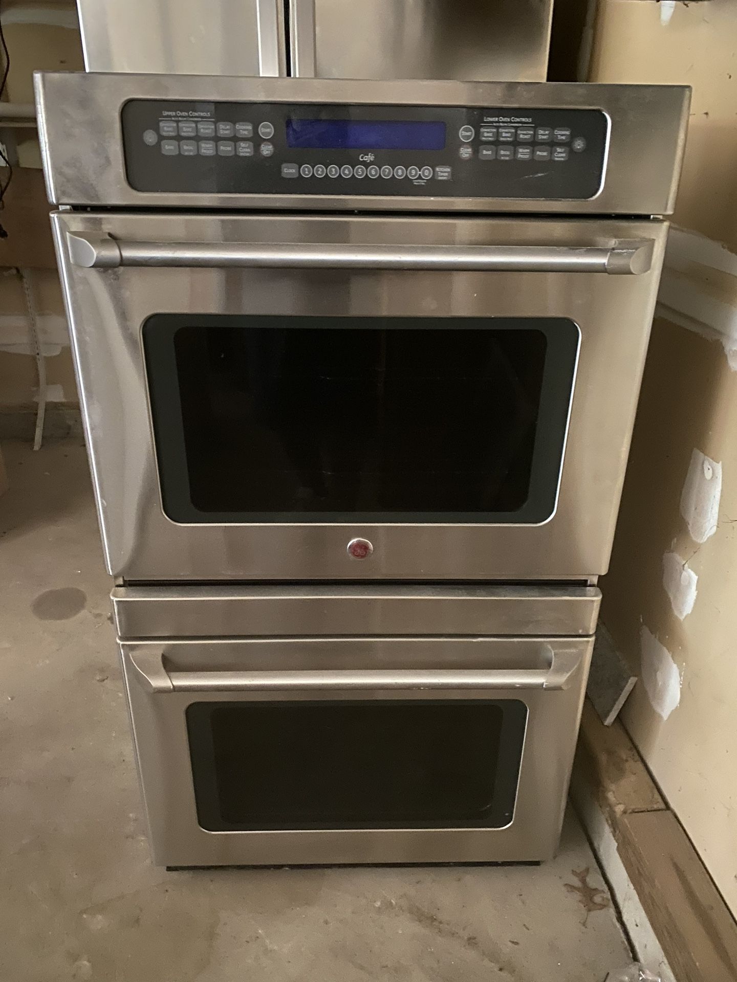 Ge Cafe Double Oven Stainless Steel