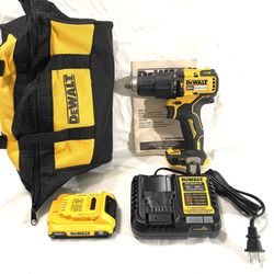 Brand New Dewalt 20V Brushless (DCD798) Hammer Drill Tool Set. Retails For $190.