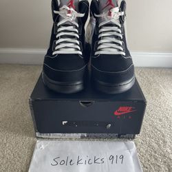 [WTS] DS Air Jordan 5 Retro OG Black Metallic Reimagined HF3975-001 Size 13