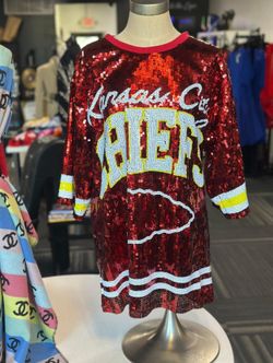 Kansas Cheifs Sequin Jersey 