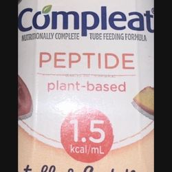 Compleat Peptide 1.5 Vegetable & Fruit Medley, Case of 24, Expires April, 2026