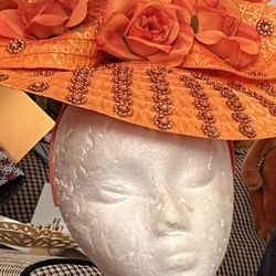 Handmade Jazzy Hat For Church Or Event 