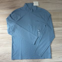 Calvin Klein Quarter Zip Jacket (Medium) – Blue – Brand New w/ Tags
