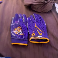 LSU 4XL Purple Gloves