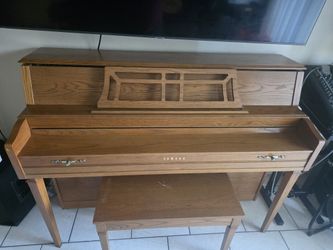 Yamaha M302 Upright Piano with Bench - $1,000 OBO