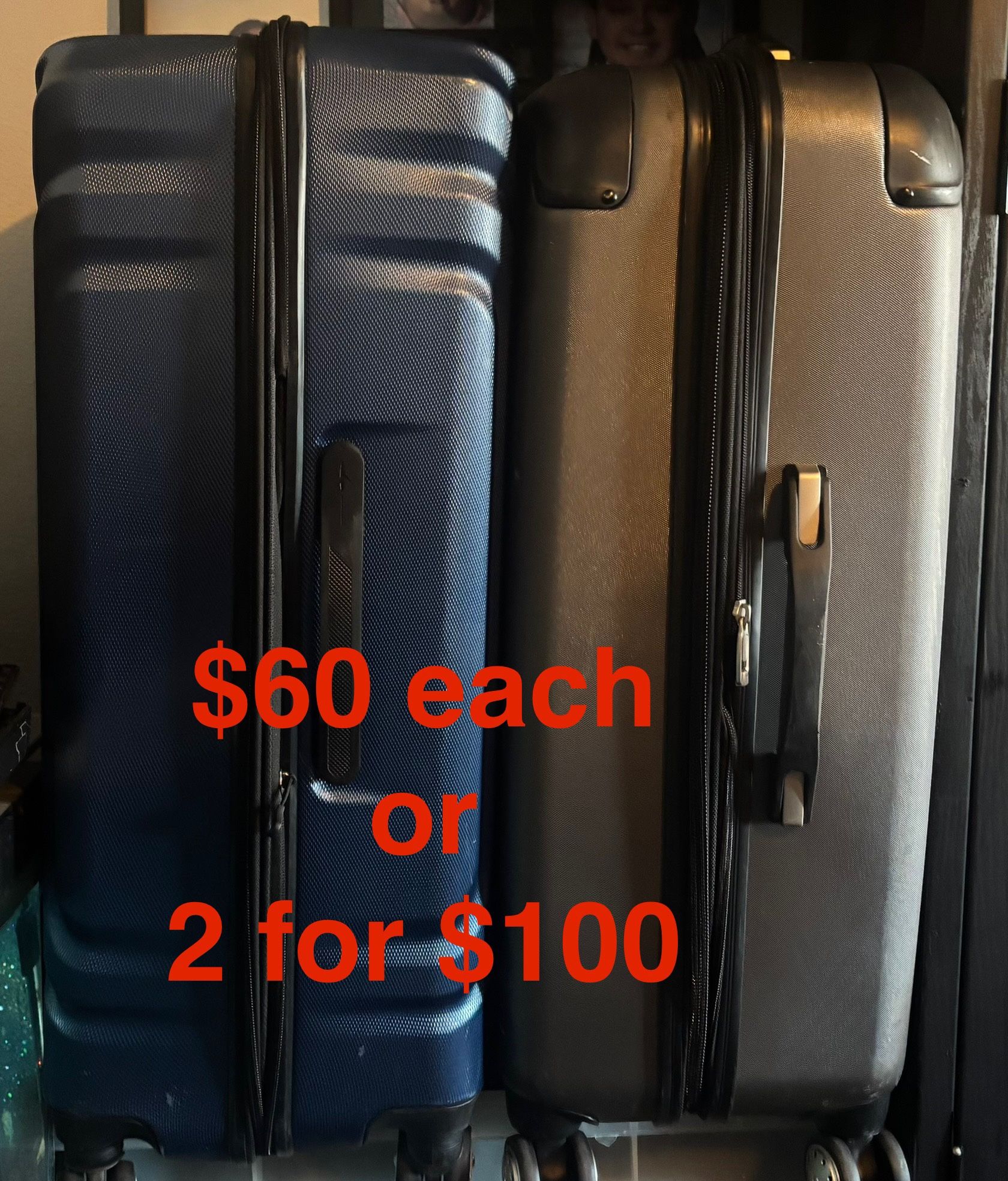 Heavy duty suitcases