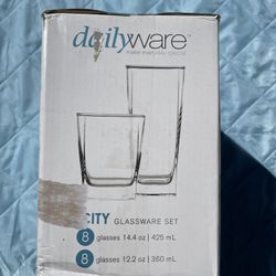 Dailyware Glass Cups