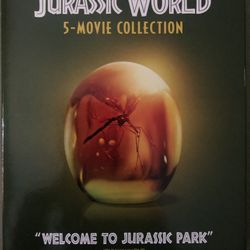 Jurassic World 5 Movie Collection Blu-Ray 
