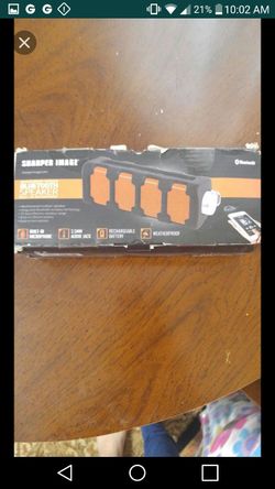 Sharper image speaker