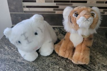 2 Mirage Las Vegas Tigers from Siegfred and Roy's Garden
