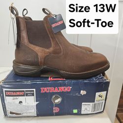 Durango Soft Toe Work Boots Size 13