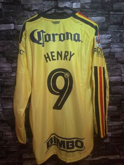 Club América Henry #9 Long Sleeve Soccer Jersey