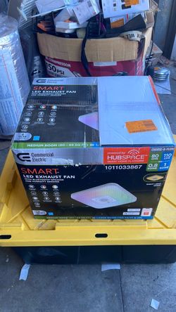 Commercial Electric Smart LED Exhaust Fan