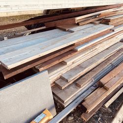 Lumber Sale- New and Used wood boards all sizes .