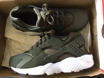 Nike Harruche (GS) Green Cargo Khaki Sz6.5