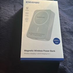 Escekgo Power Bank Phone Charger 2in1