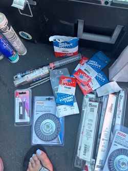 A welder drill, bits, blades drill, and much more