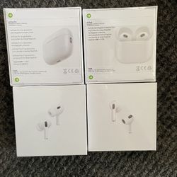 AirPods 3rd Generations And 2nd Pros Generations 