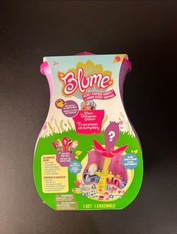 Blume Secret Surprise Garden Doll PlaySet Purple 2019 Spring Includes Rare Doll