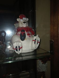 Coca Cola Bear Cookie Jar