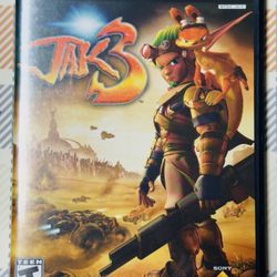 Jak 3 (Sony PlayStation 2, 2004) With Manual Fast Shipping