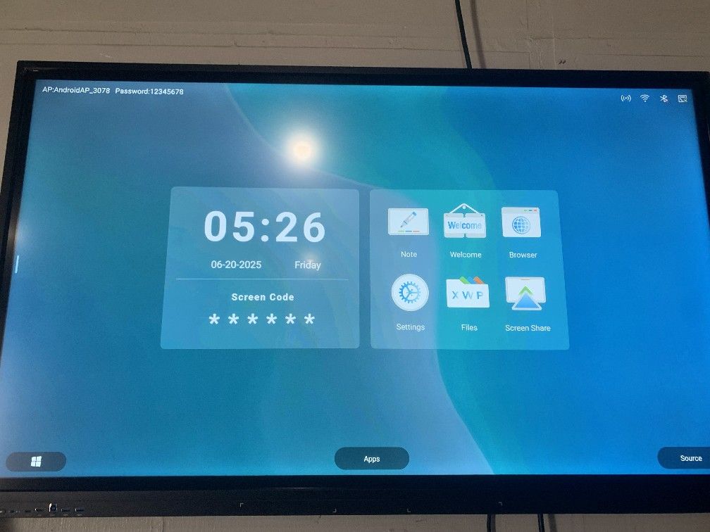 Monitor Display 58 Inch Touchscreen