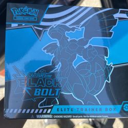 Pokemon Scarlet & Violet Black Bolt ETB 