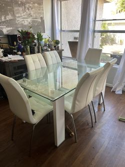 Glass Dining Table