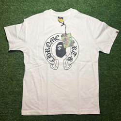 Chrome hearts bape tee size small