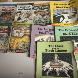 "Black Lagoon" bundle of 9 paperback books 