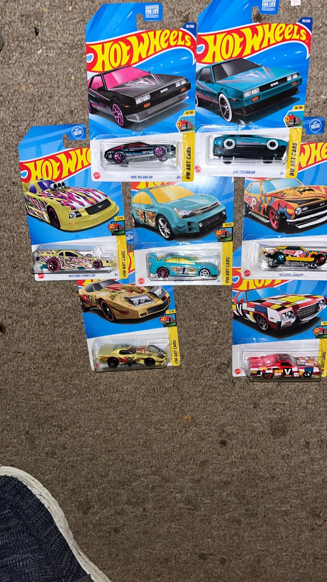 Hot Wheels Art Cars A Lot Of Seven
